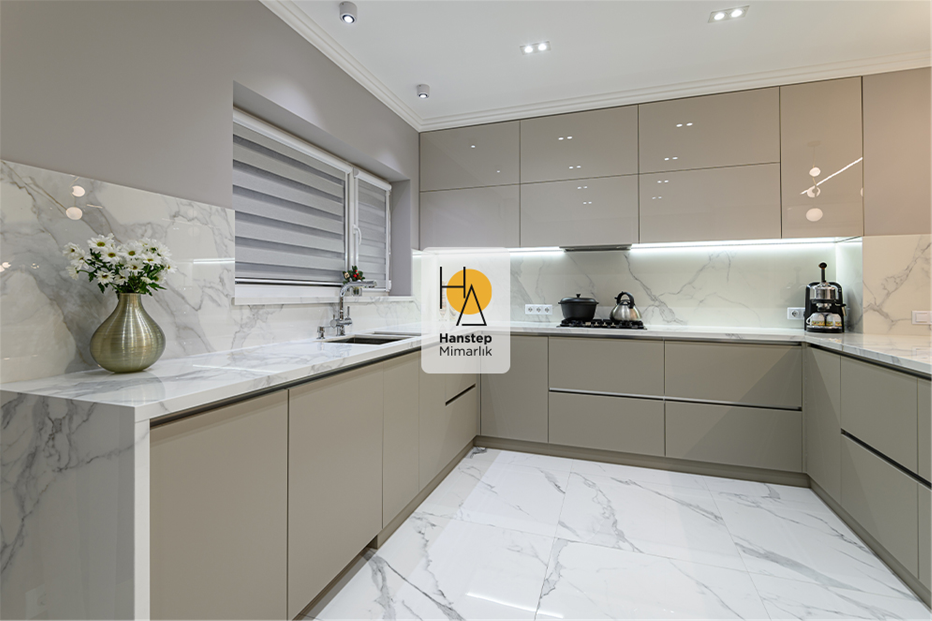 Bağdat Caddesi´nde Modern Mutfak Yenileme 1